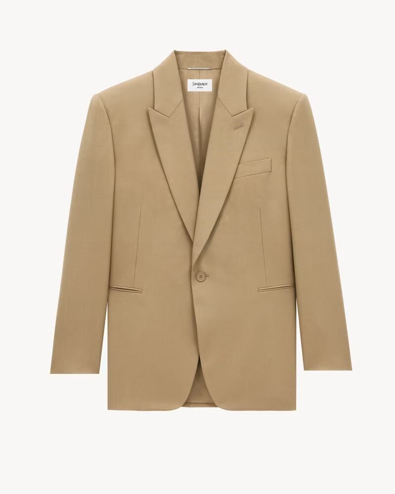 Saint Laurent Wool Gabardine Jacket