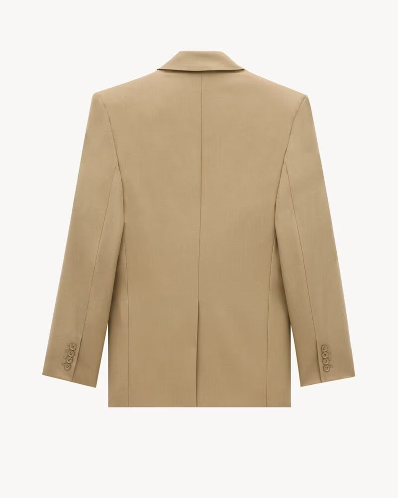 Saint Laurent Wool Gabardine Jacket