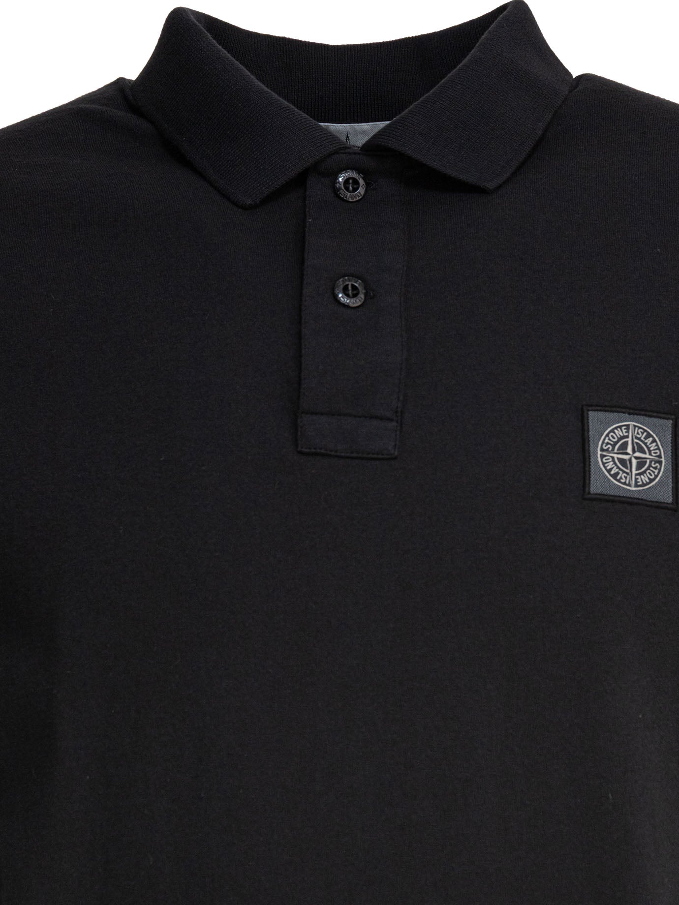 Stone Island Cotton Jersey Polo Shirt