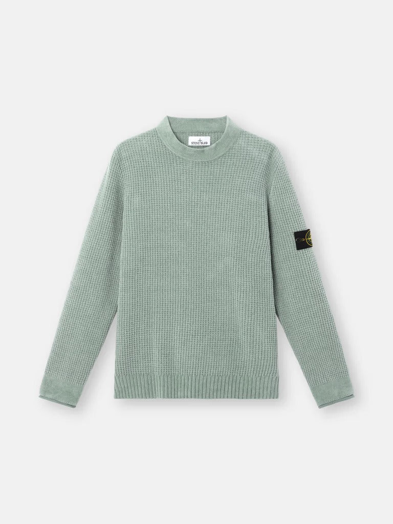 Stone Island Sweater In Cotton Chenille