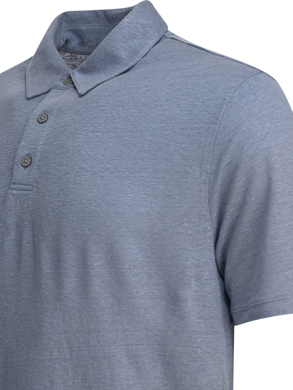 Vince Linen Polo Shirt