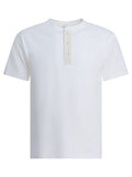 Buzz Rickson's Cotton T-shirt With Buttons