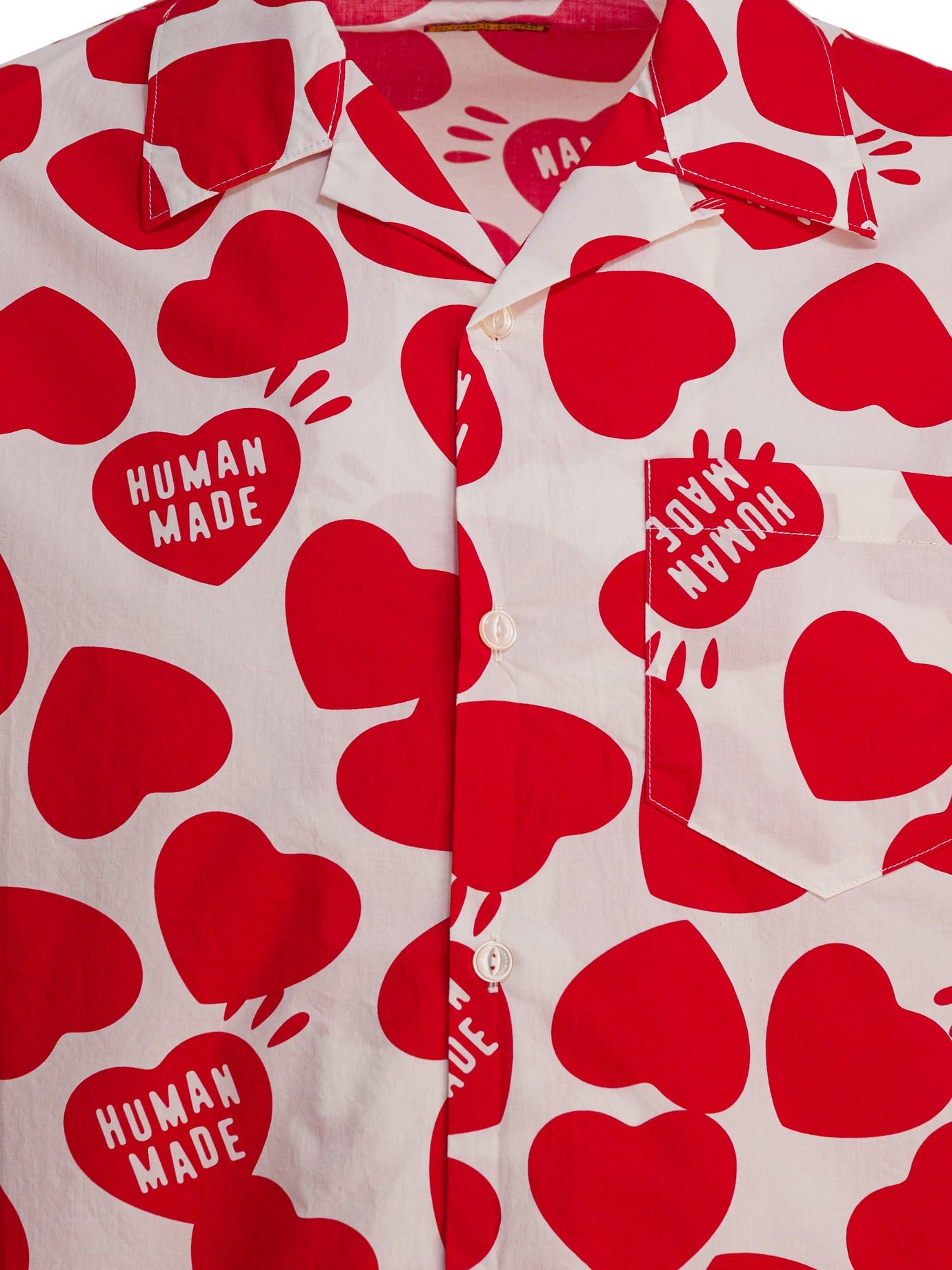 Human Made "heart Vacation" Shirt