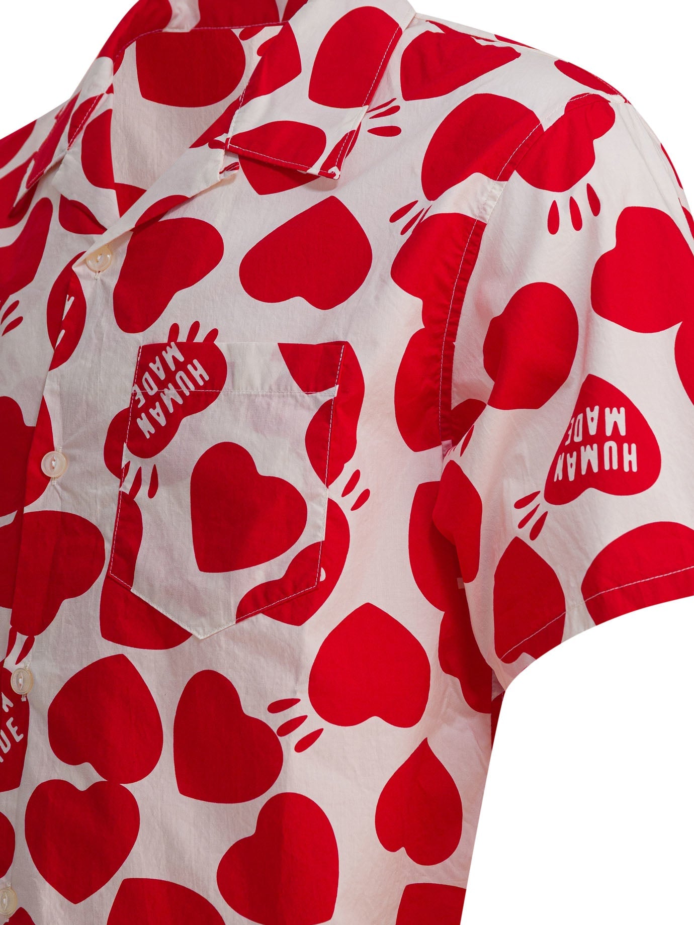 Human Made "heart Vacation" Shirt
