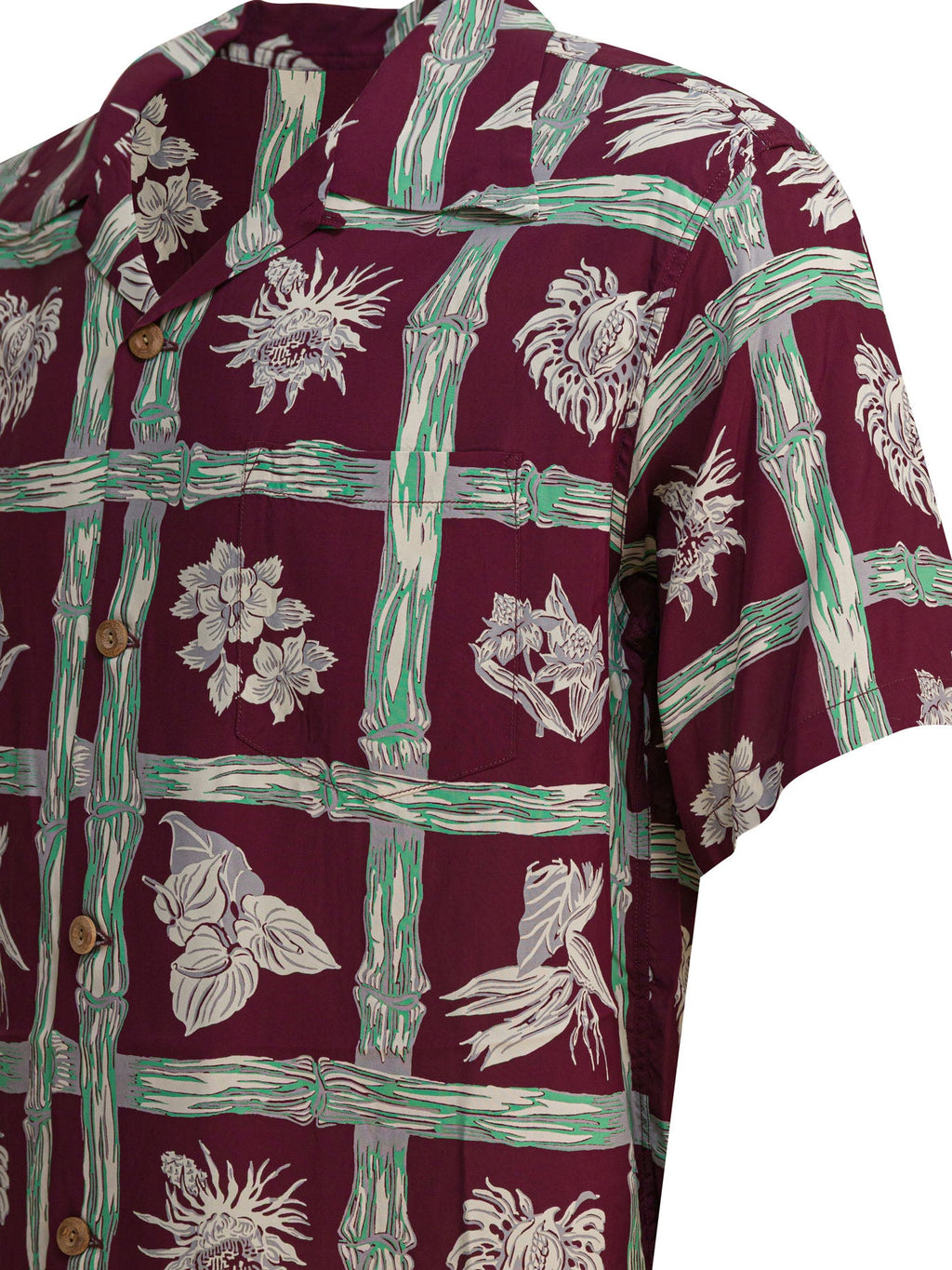 Sun Surf "island Plants" Shirt