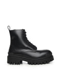 Balenciaga "strike" Leather Ankle Boots