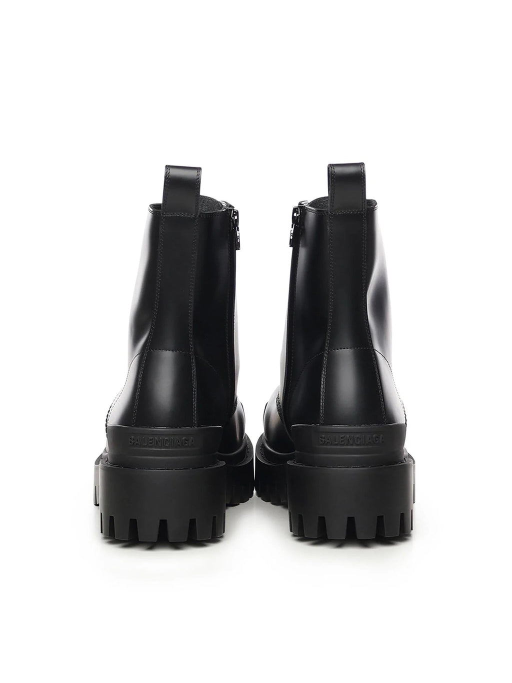 Balenciaga "strike" Leather Ankle Boots