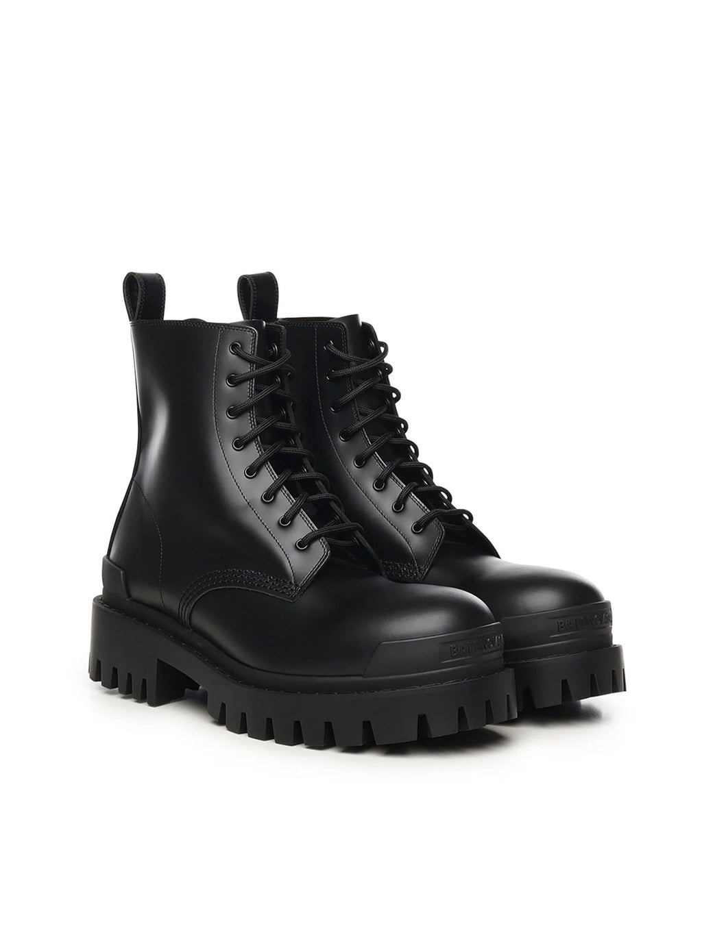 Balenciaga "strike" Leather Ankle Boots