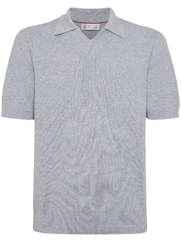 Brunello Cucinelli Short Sleeves Polo Shirt