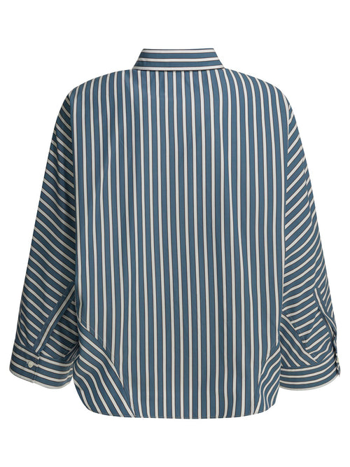 Brunello Cucinelli Cotton Striped Shirt