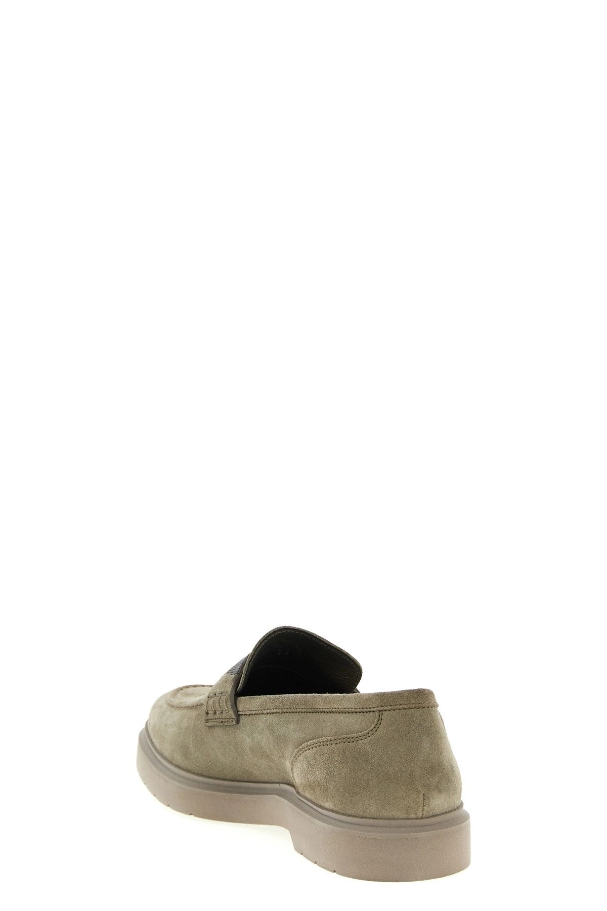 Brunello Cucinelli Suede Leather Loafers