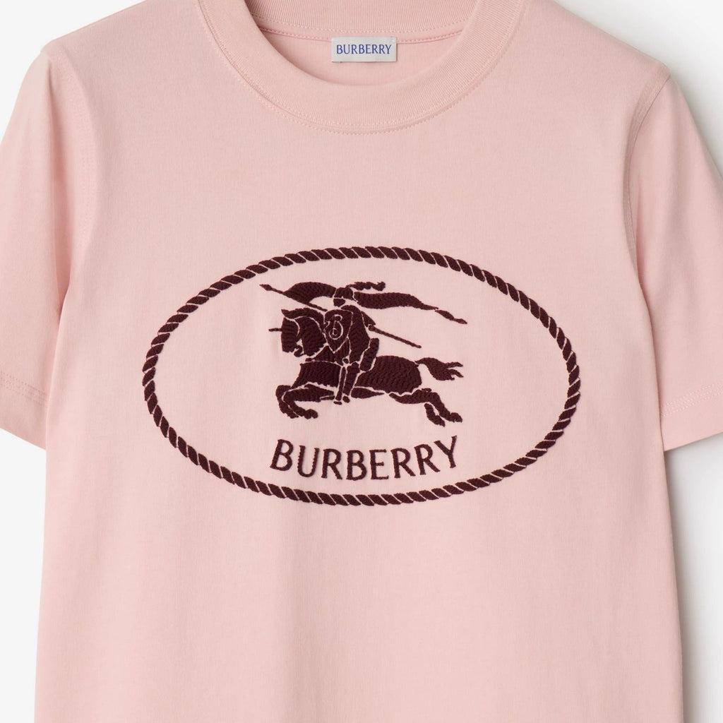 Burberry Knight Stamp Cotton T-shirt