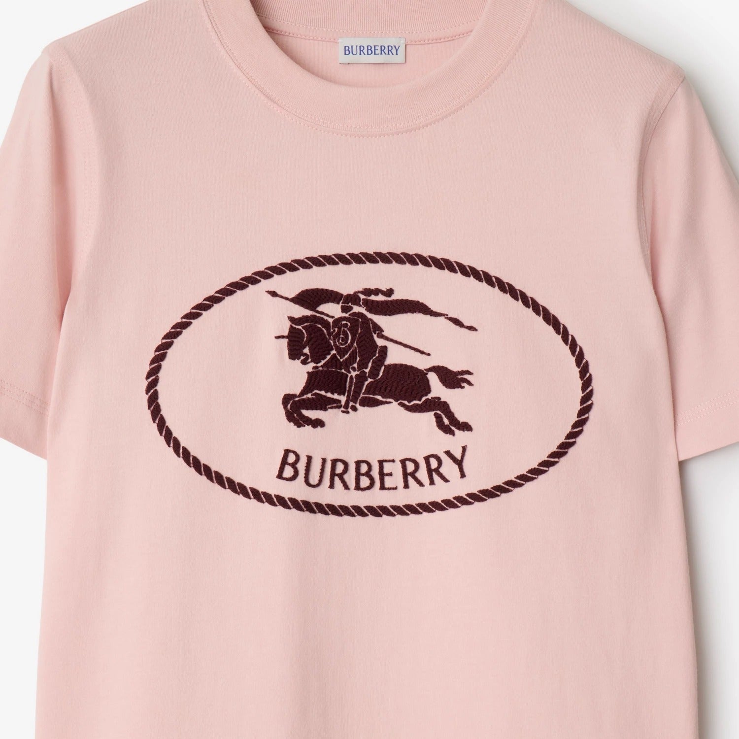Burberry Knight Stamp Cotton T-shirt
