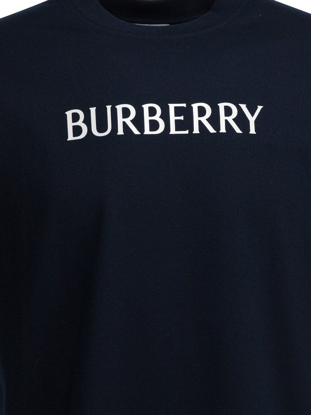 Burberry Cotton T-shirt With Logo