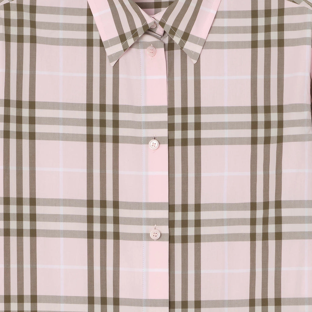 Burberry Check Cotton Shirt