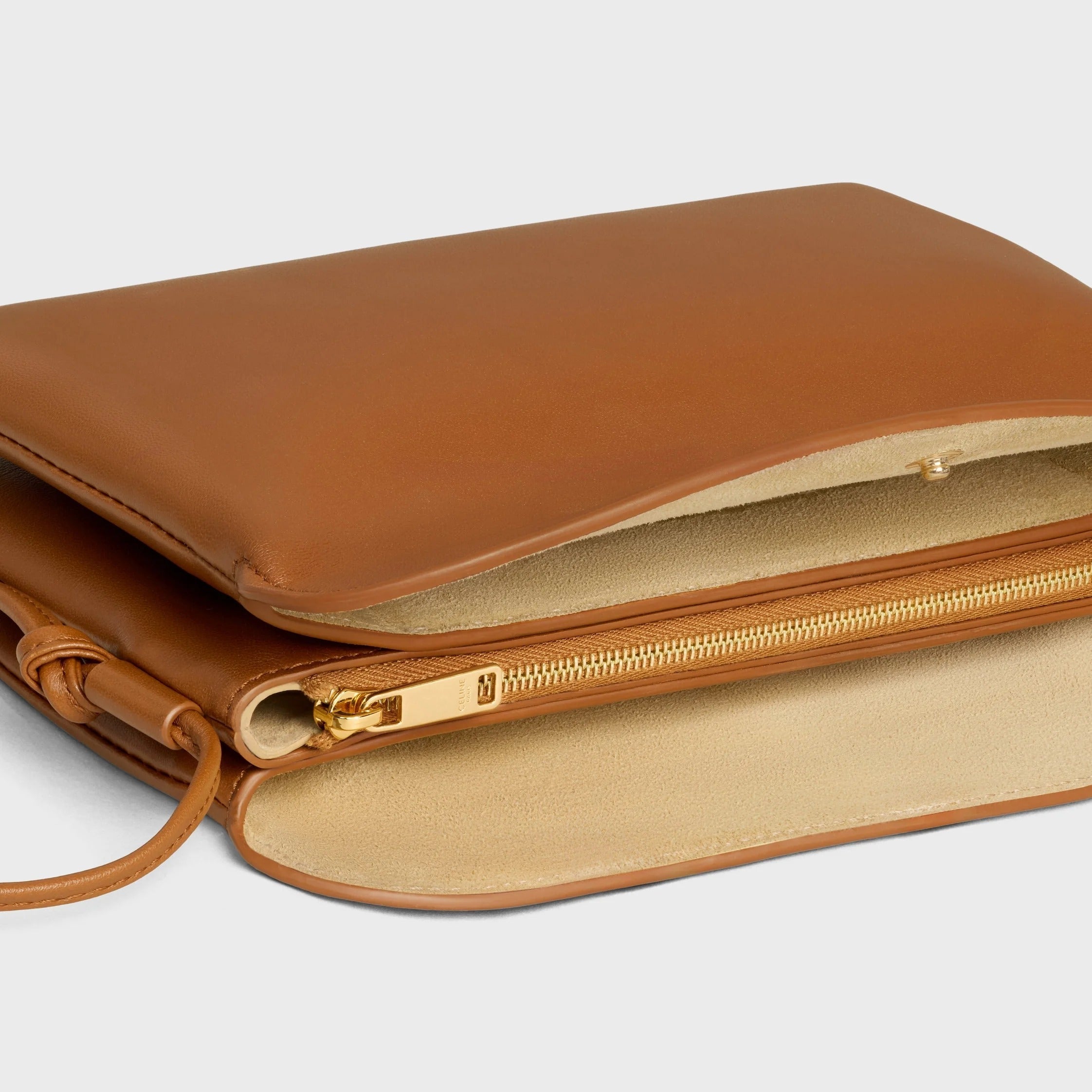 Celine "trio Flap" Small Shoulder Bag