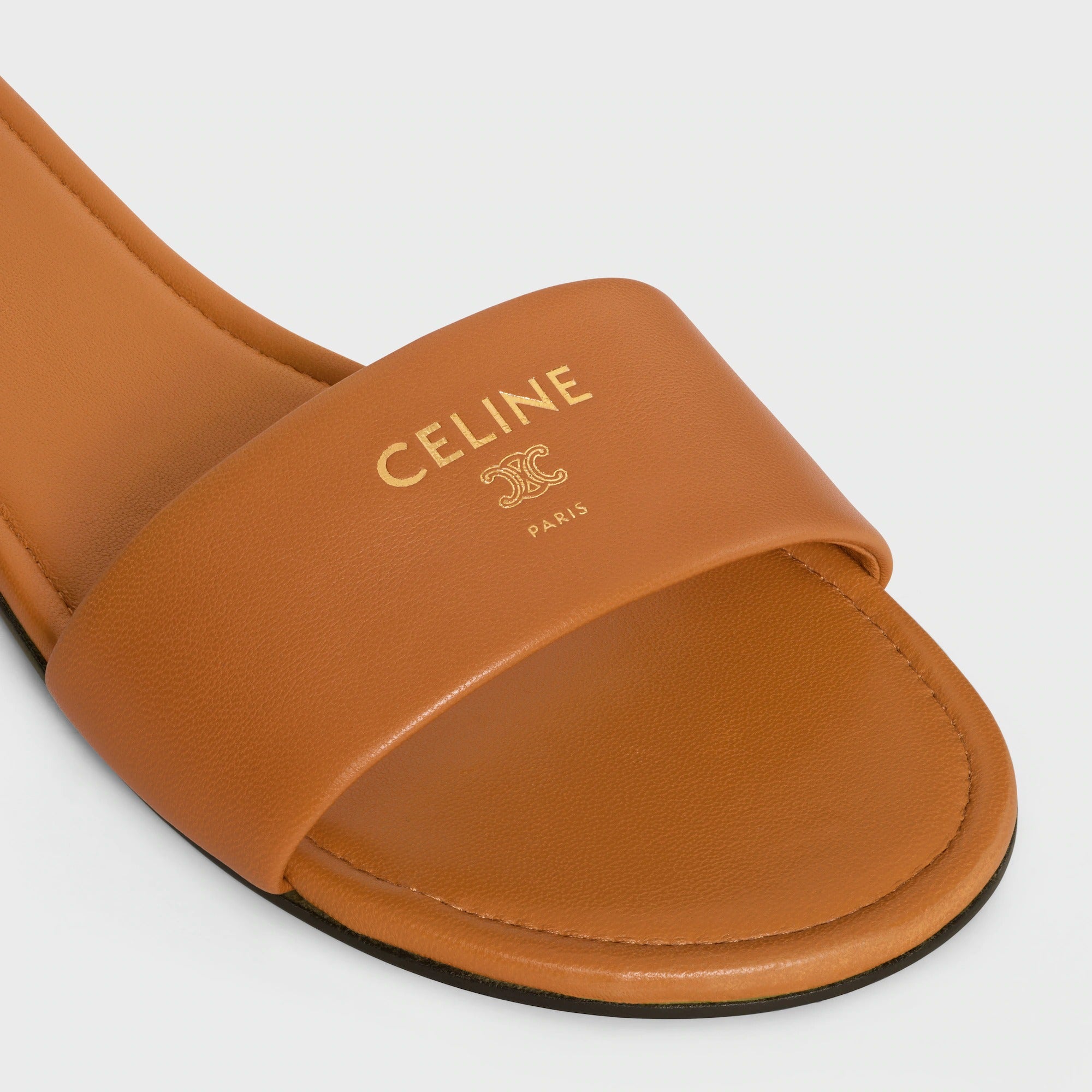 Celine Leather Sandals Mules