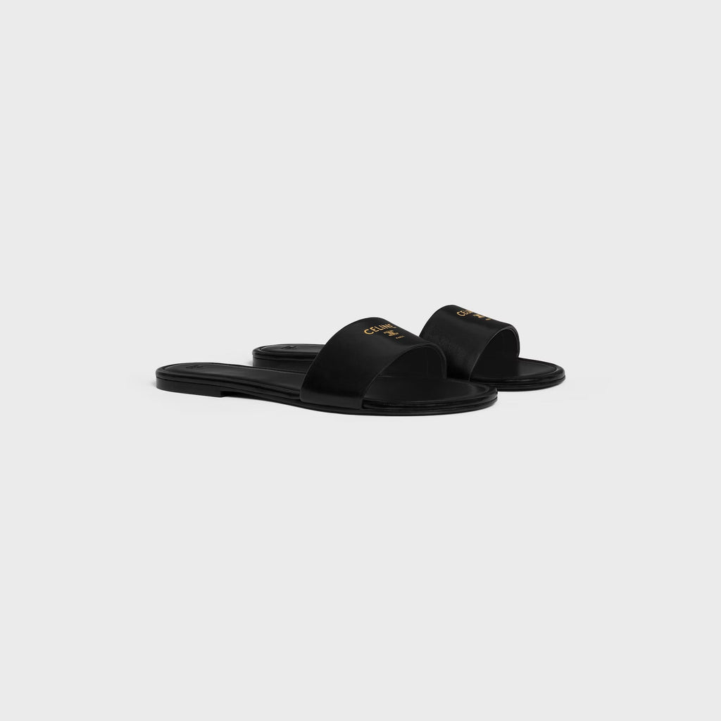 Celine Leather Sandals Mules