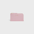 Celine Zippered Leather Cards Holder Triomphe