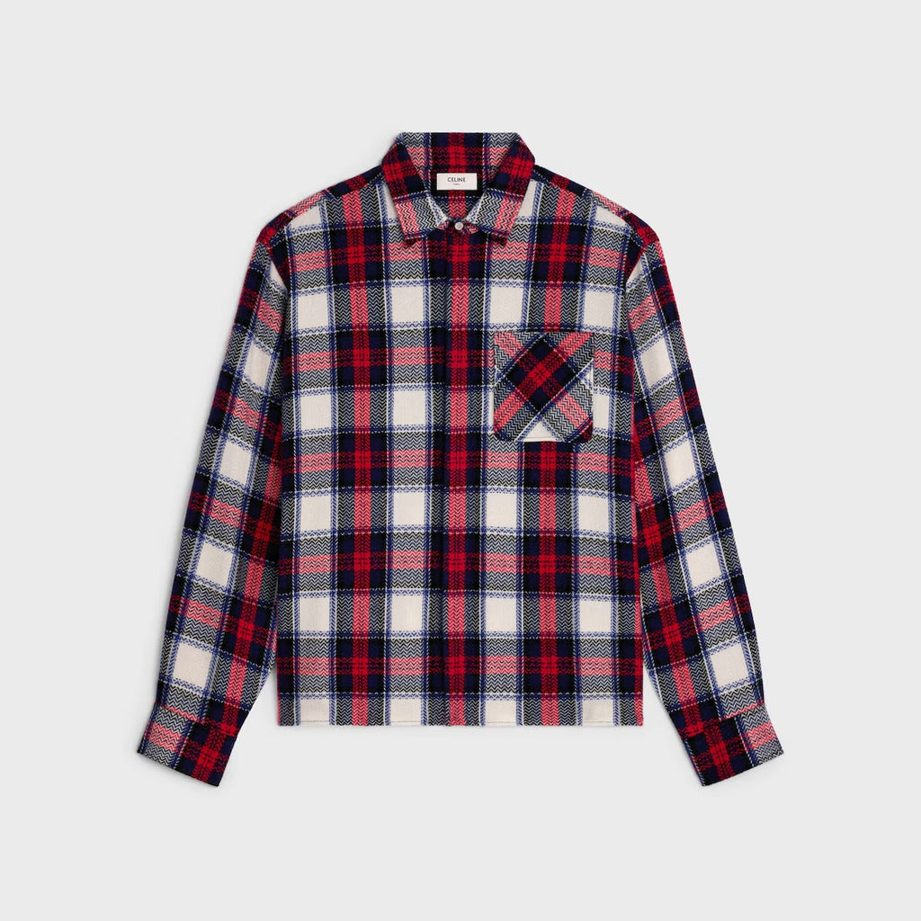 Celine Cashmere Overshirt Jacket