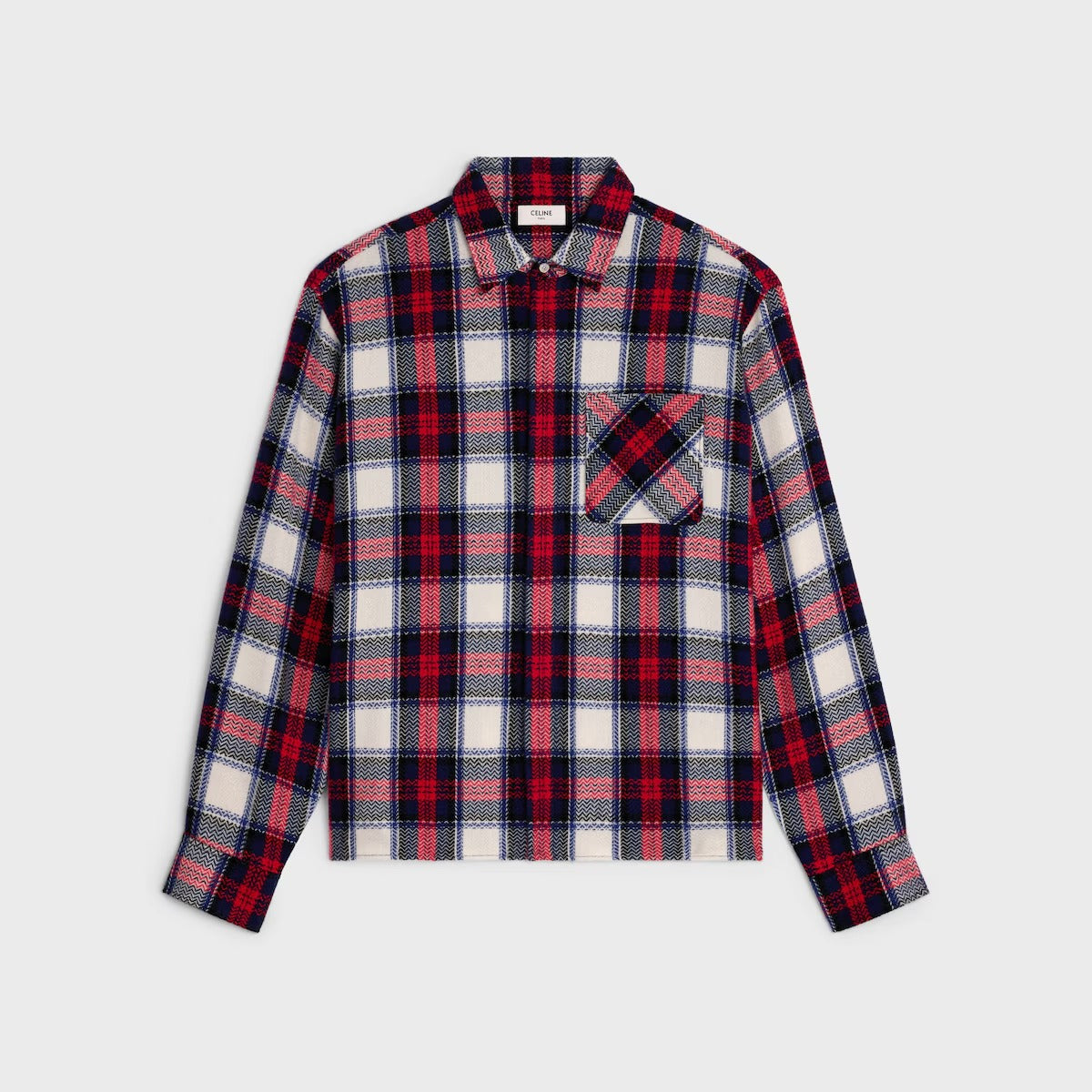 Celine Cashmere Overshirt Jacket