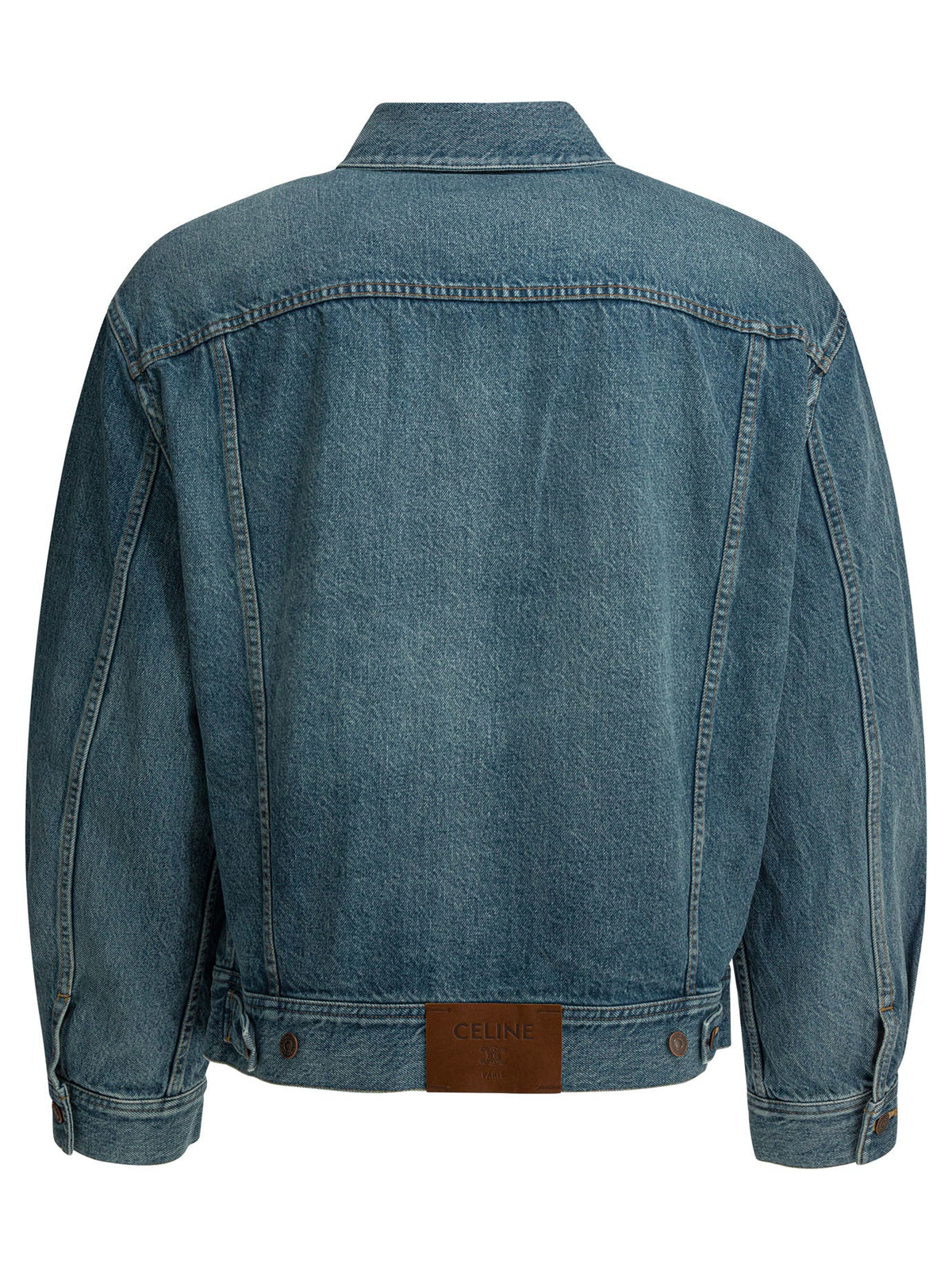 Celine Zippered Denim Jacket