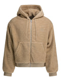 Celine Hooded Jacket In Polar Fleece
