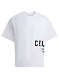 Celine Cotton T-shirt With Logo