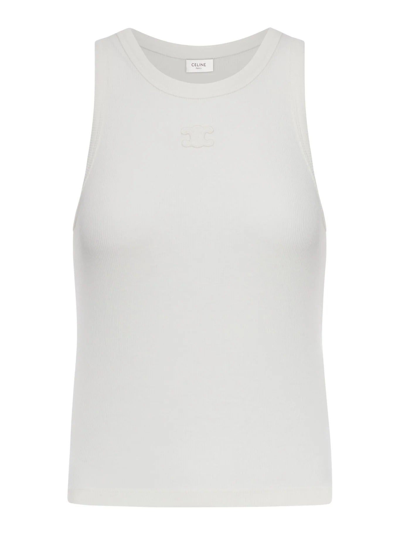 Celine Tank Top In Silk And Cotton