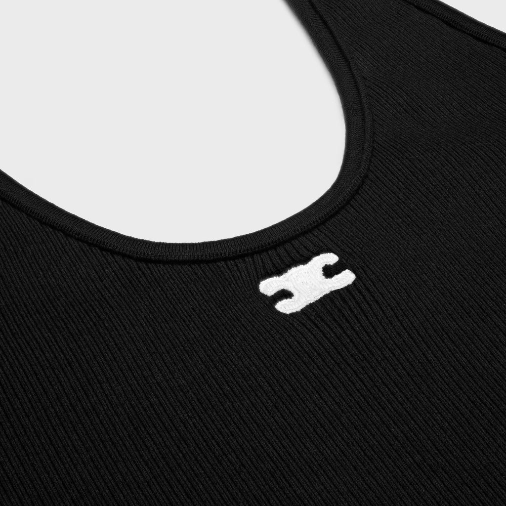 Celine Triomphe Cotton Brassière
