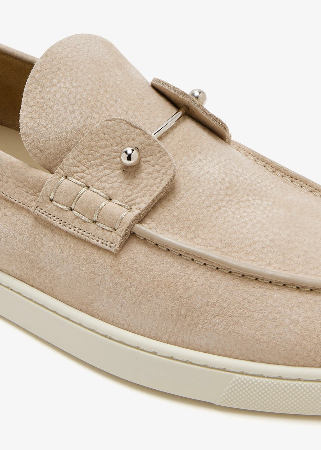 Christian Louboutin "champilibot" Suede Loafers
