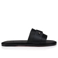 Christian Louboutin "chambelimuly" Mules Flat In Leather