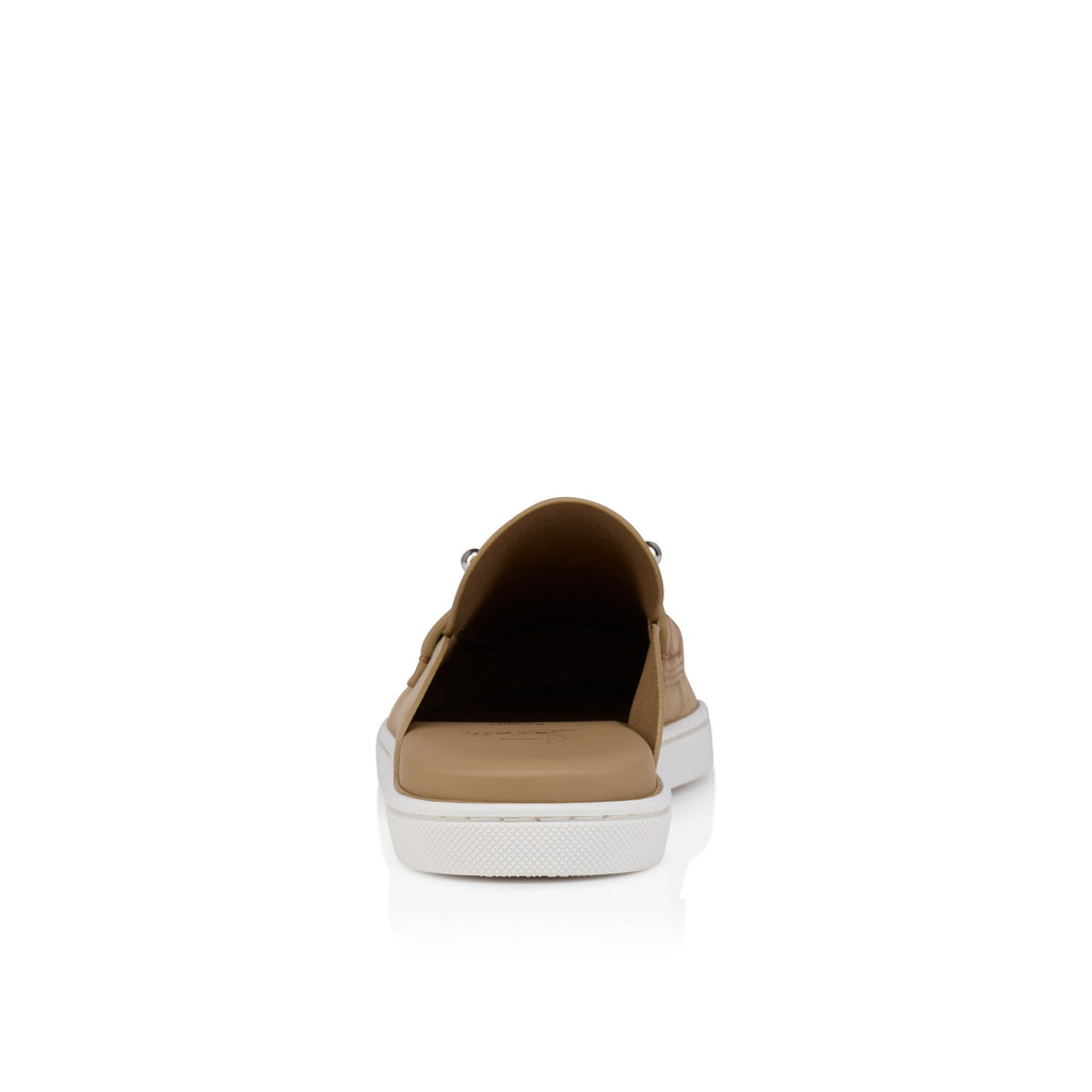 Christian Louboutin "chanme" Suede Sabot Sandals