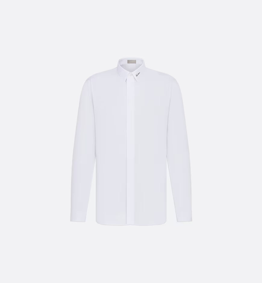 Dior Embroidery Cotton Shirt