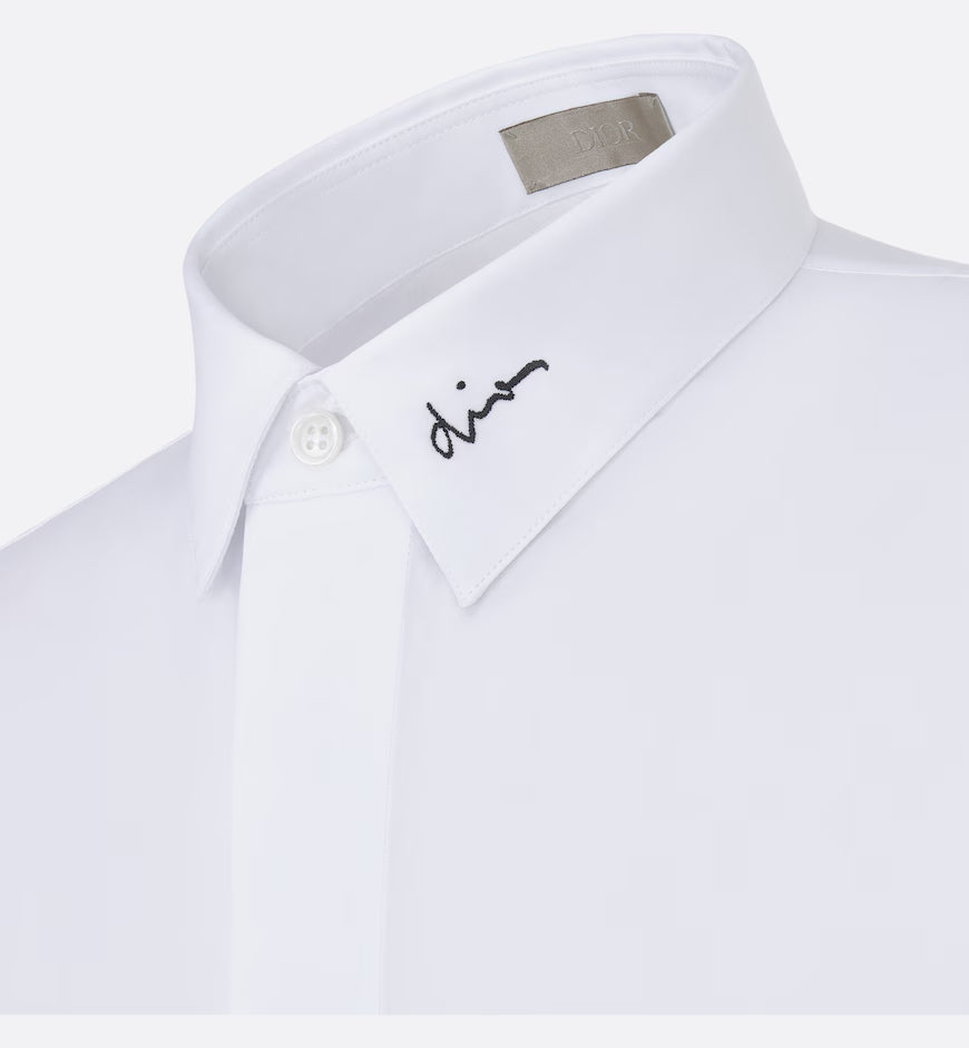 Dior Embroidery Cotton Shirt