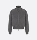 Dior "harrington Dior Icons" Jacket In Virgin Wool And Cashmere