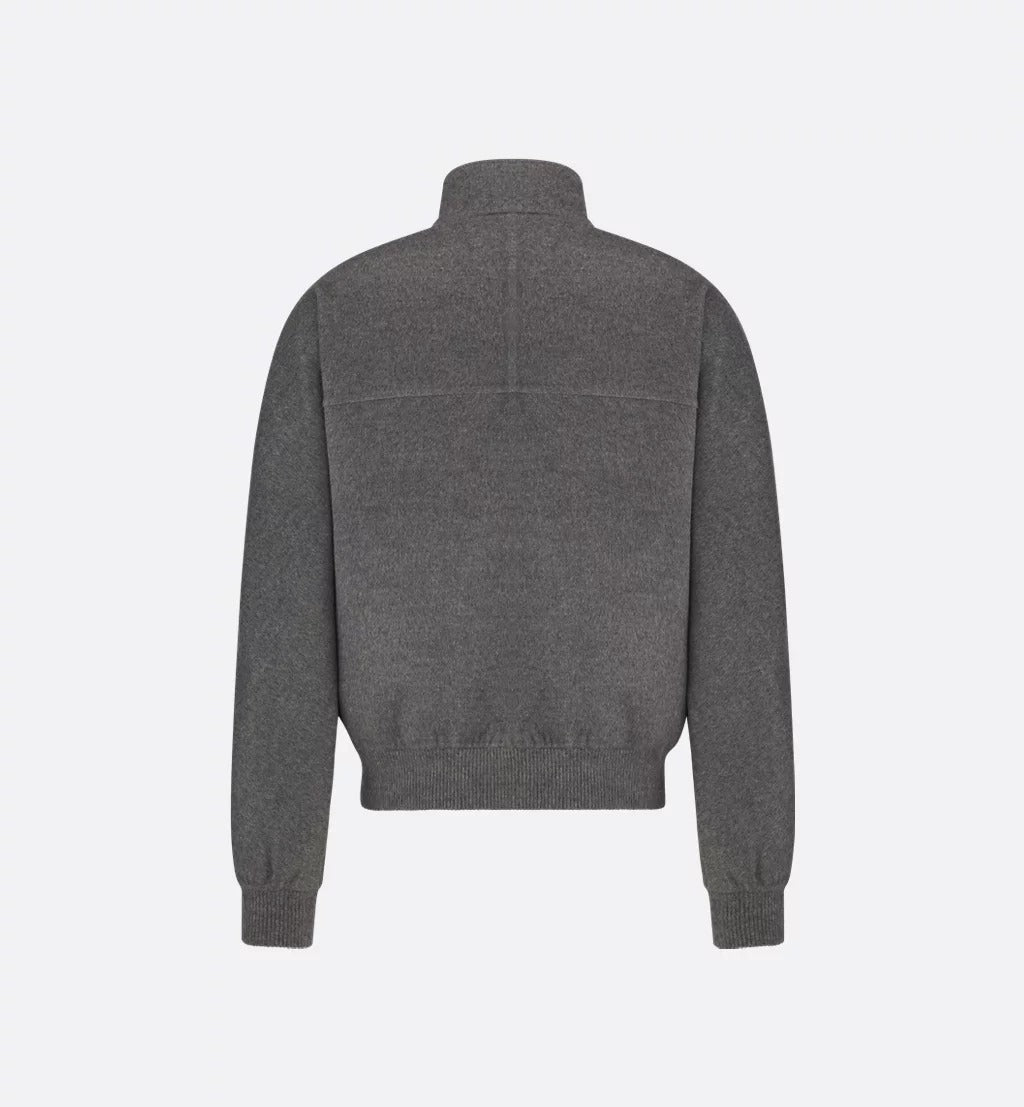Dior "harrington Dior Icons" Jacket In Virgin Wool And Cashmere