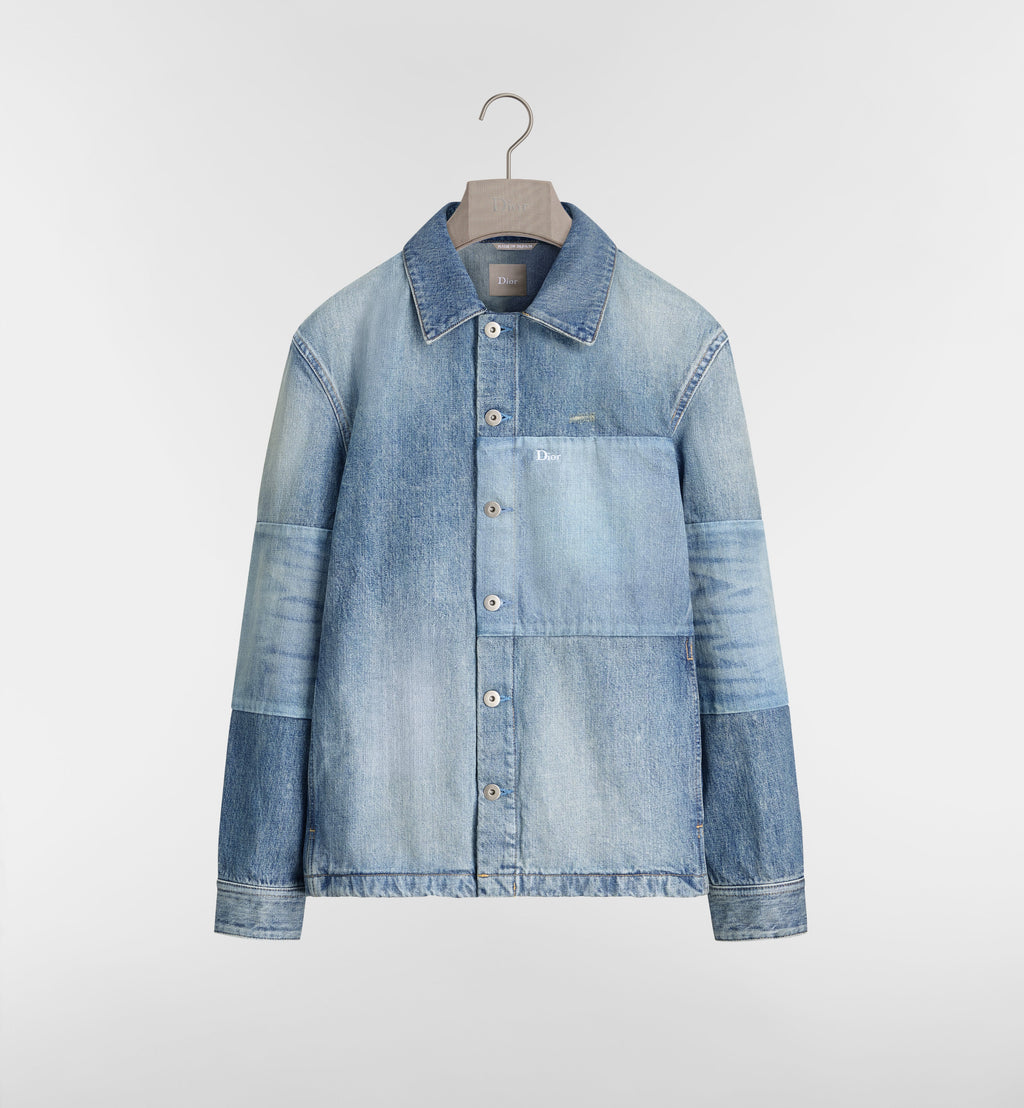 Dior Overshirt Jacket With Patchworks