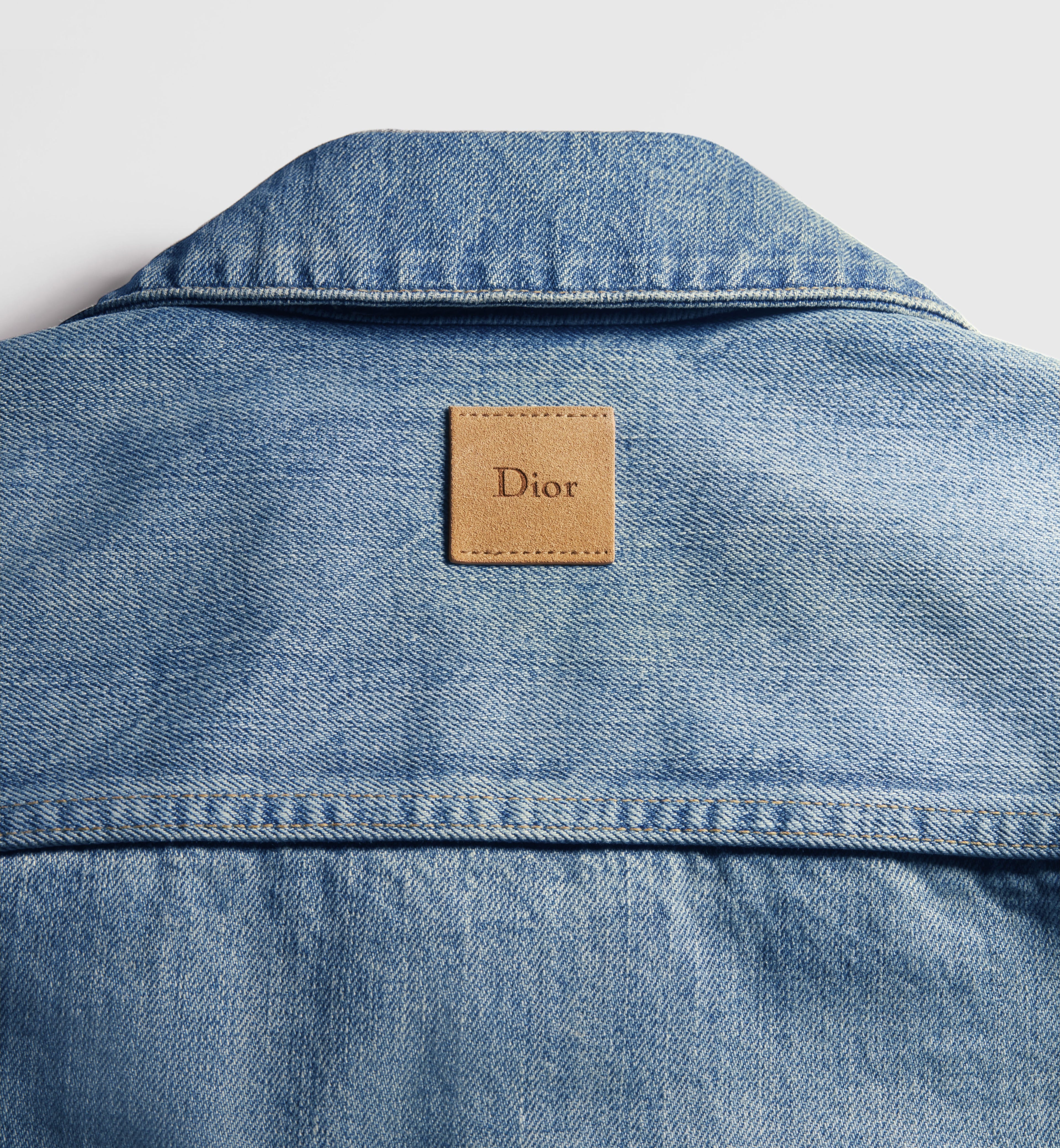 Dior Overshirt Jacket With Patchworks