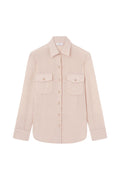 Fedeli Shirt In Mixed Cashmere And Linen