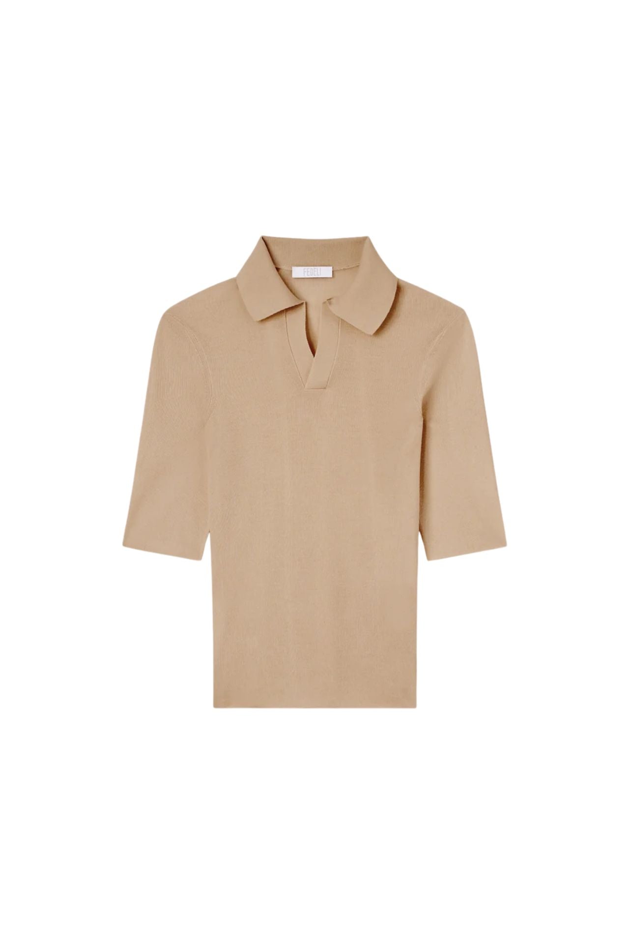 Fedeli Polo Shirt In Cashmere And Silk