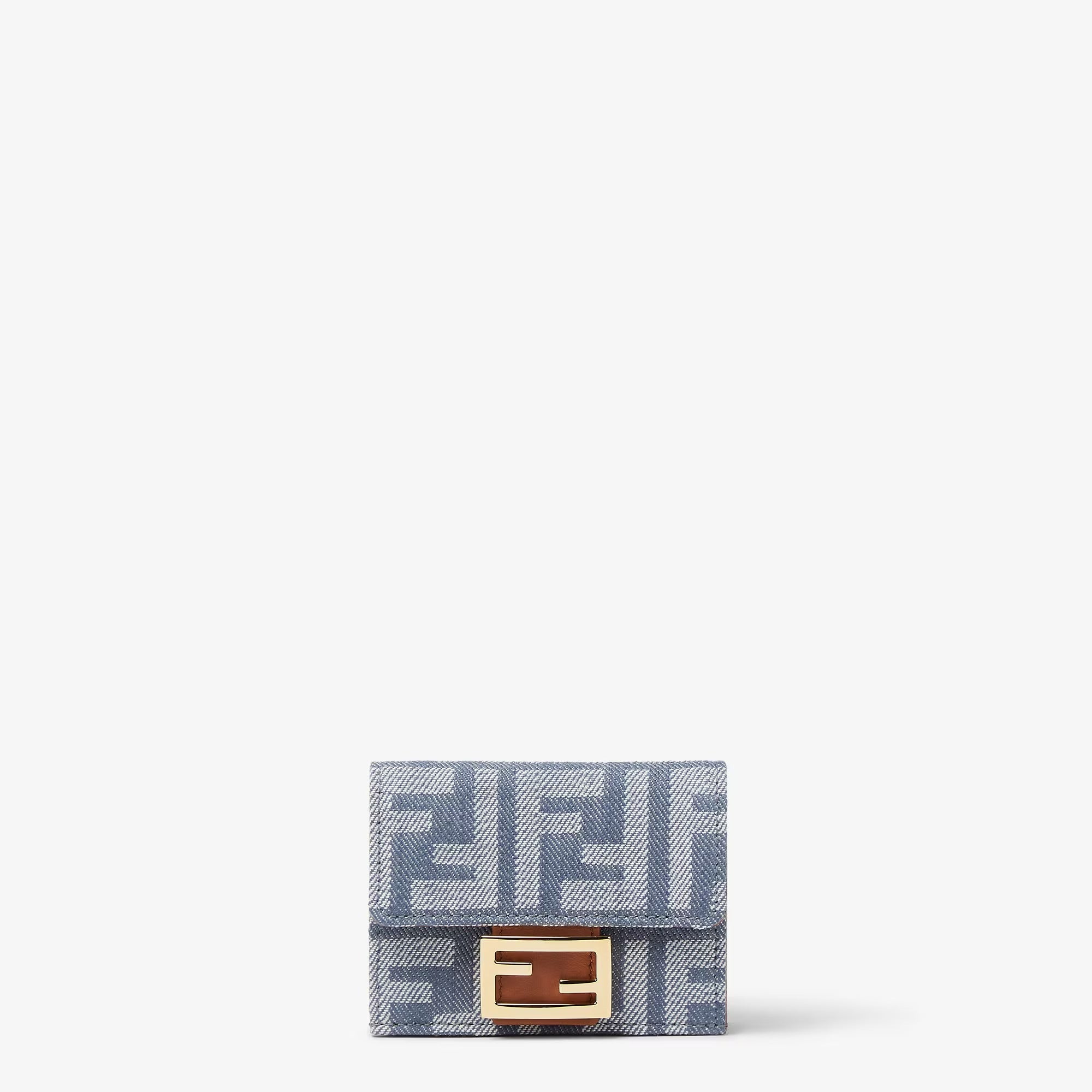 Fendi Wallet Denim Effect