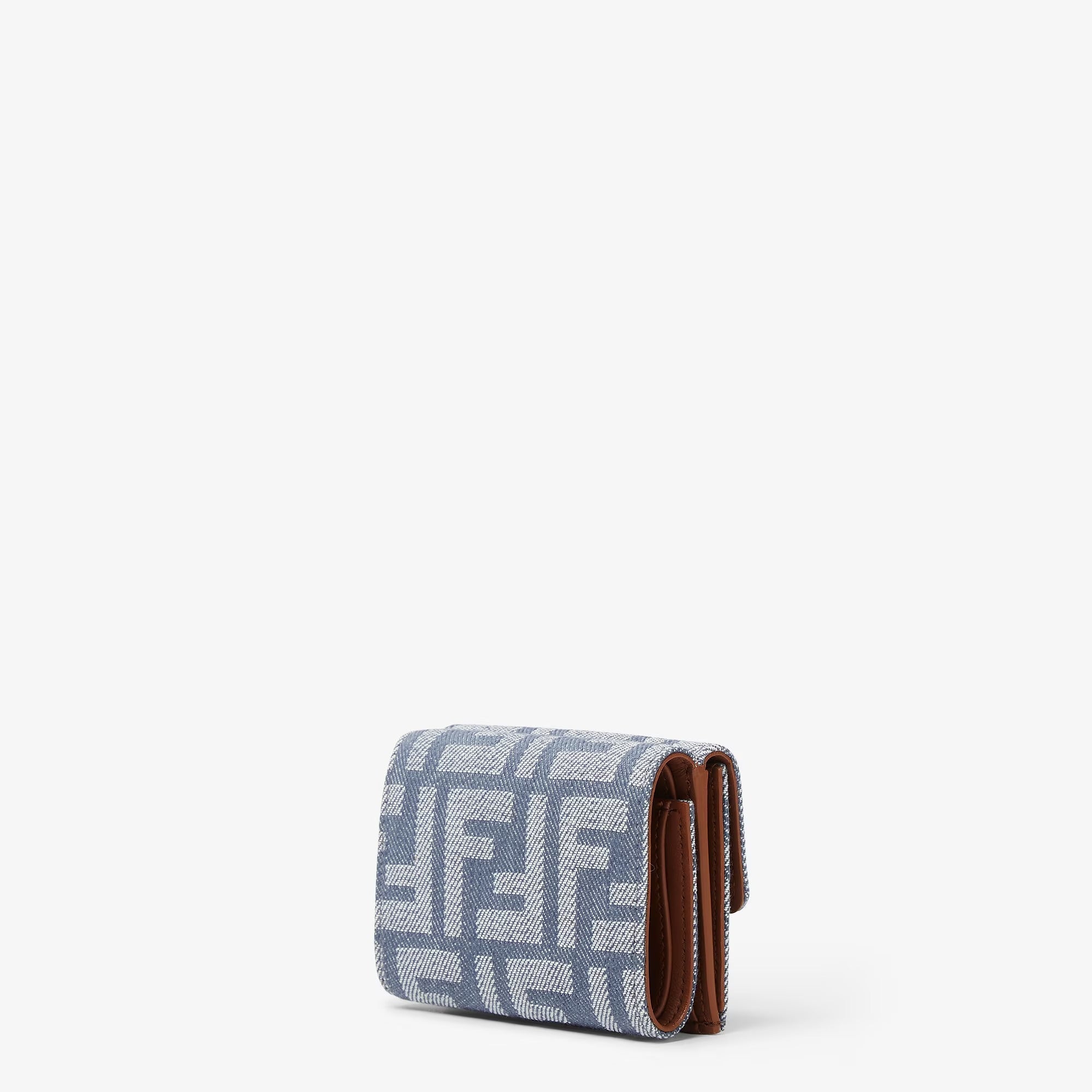 Fendi Wallet Denim Effect