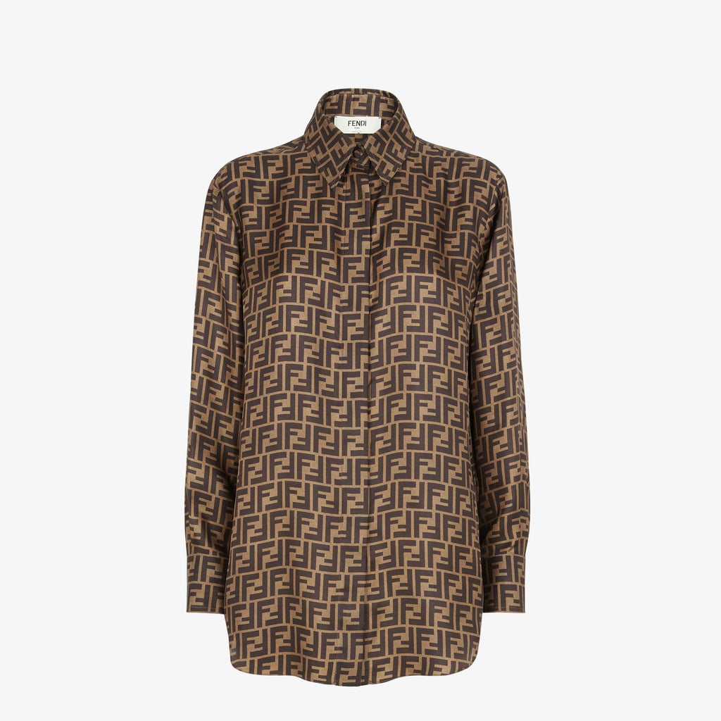 Fendi Silk Ff Shirt
