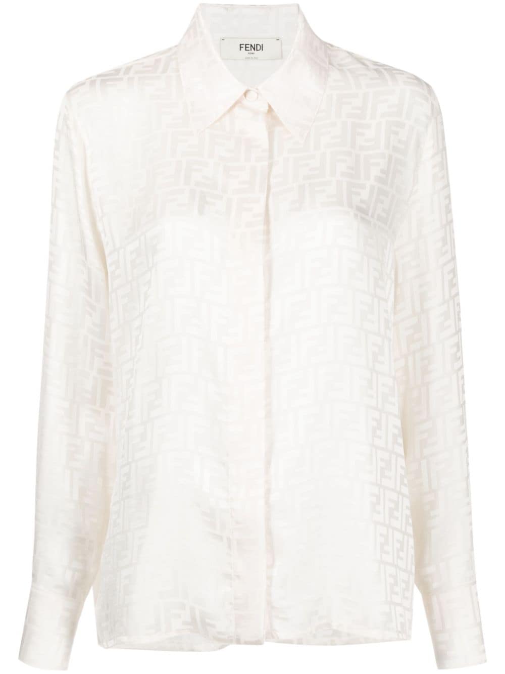 Fendi Silk Ff Shirt