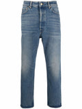 Golden Goose Washed Denim Straight Leg Jeans