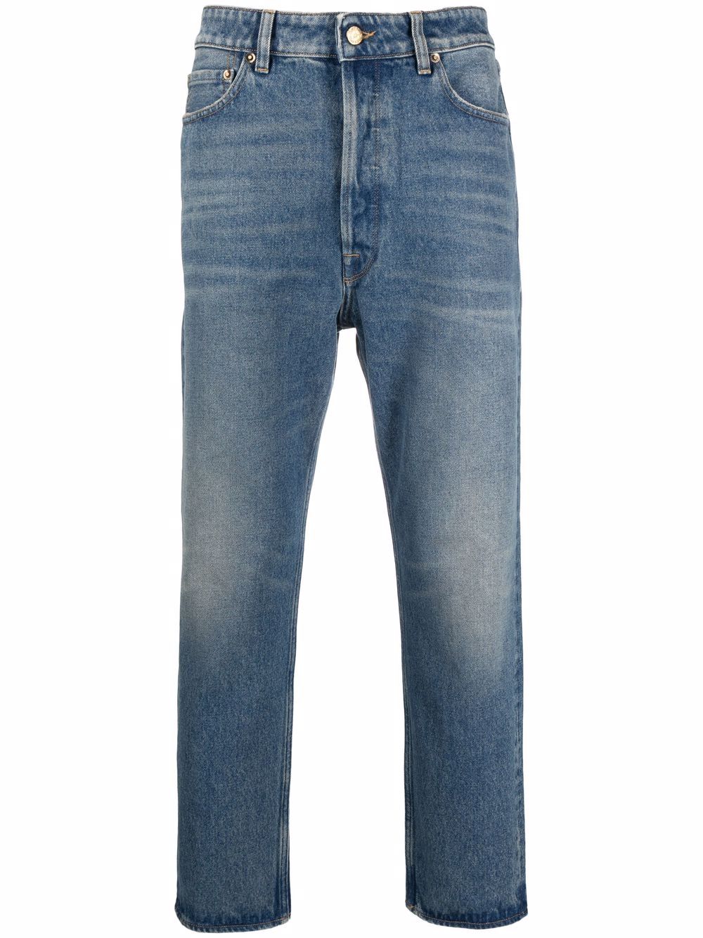 Golden Goose Washed Denim Straight Leg Jeans