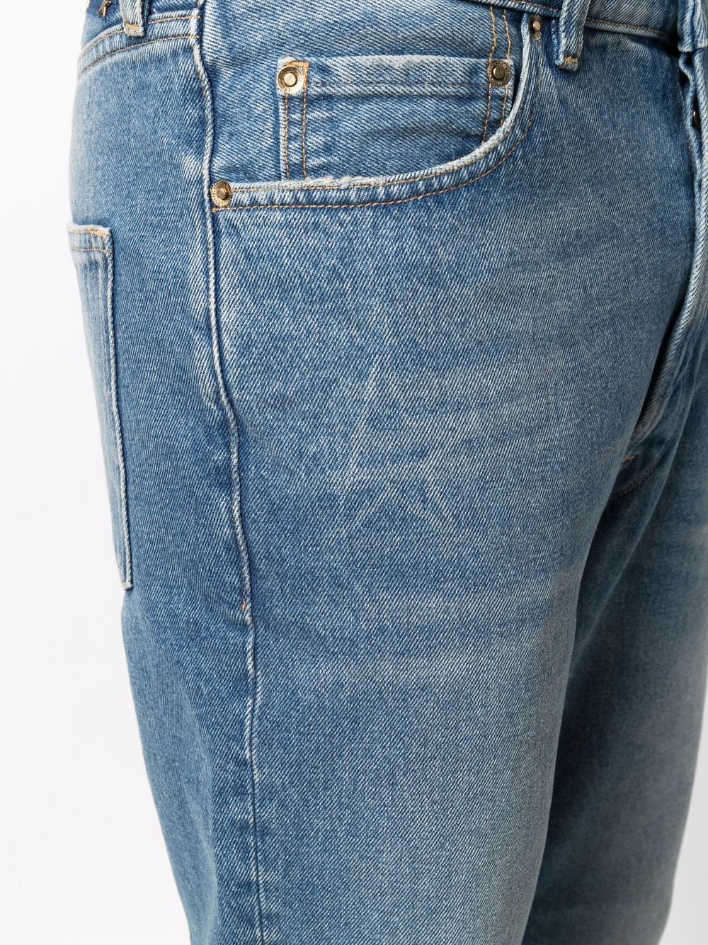Golden Goose Washed Denim Straight Leg Jeans