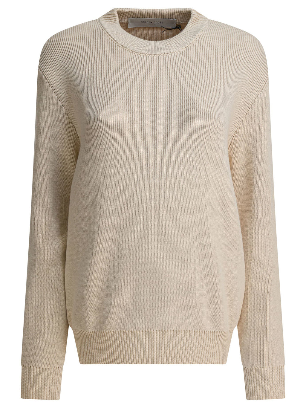 Golden Goose Crewneck Sweater With Logo