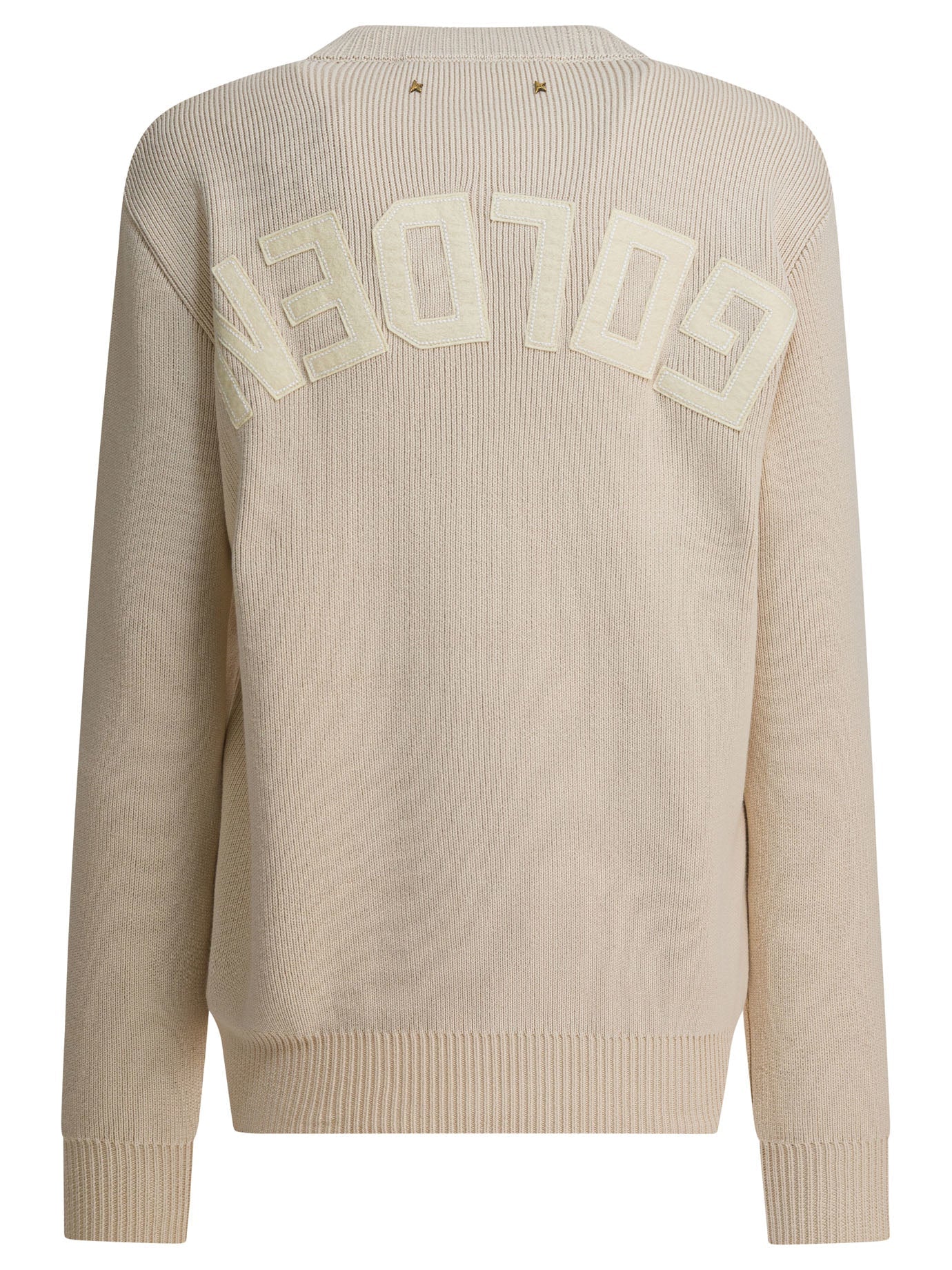 Golden Goose Crewneck Sweater With Logo
